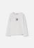 T-shirt fille en maille imprimé fleurs Blanc 3 - vertbaudet enfant 
