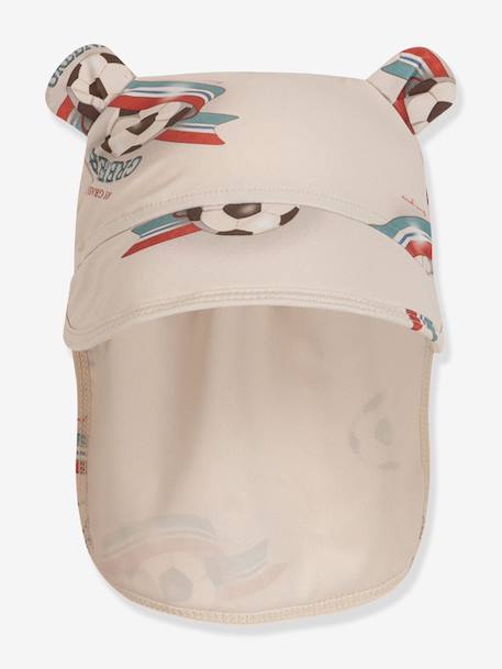 Chapeau de soleil Aster Bear blanc 1 - vertbaudet enfant 
