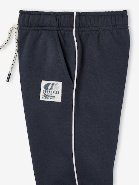 Pantalon de jogging garçon bordeaux+gris ardoise 10 - vertbaudet enfant 