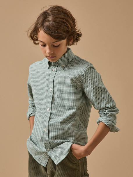 Garçon-Chemise-Chemise garçon vichy