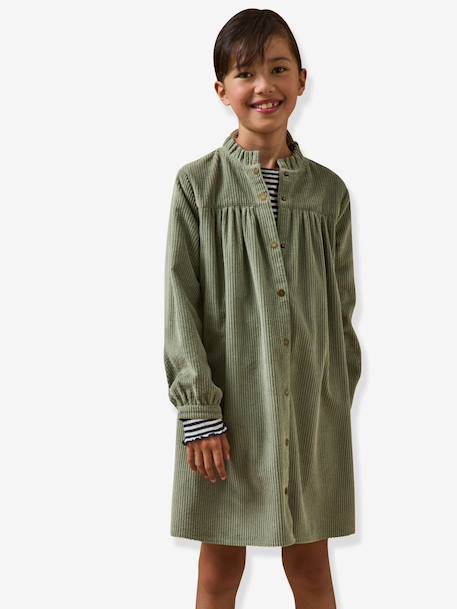 Robe longue menthe 1 - vertbaudet enfant 