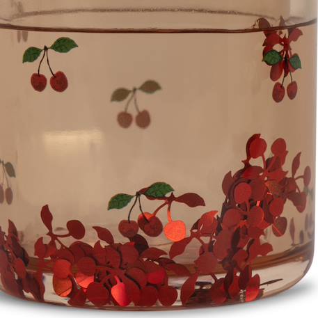 Lot de 2 gobelets à paillettes cherry Rose, rouge 2 - vertbaudet enfant 