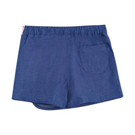 Jupe short     deux-en-un  jade Bleu denim 4 - vertbaudet enfant 