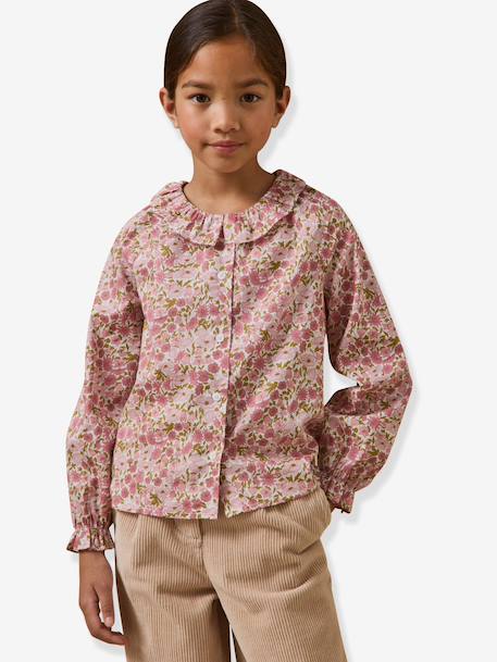 Chemisier Poppy rose 2 - vertbaudet enfant 