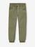 Pantalon style jogger doublé polaire garçon facile à enfiler encre+NOISETTE+vert sauge 18 - vertbaudet enfant 