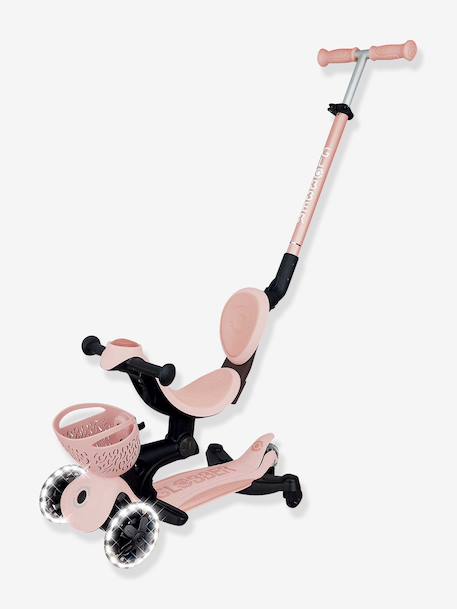 Trotinette Go Up Baby Lights 360 beige+rose+vert 3 - vertbaudet enfant 