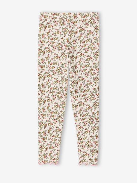 Lot de 2 pyjamas fille vert sauge 9 - vertbaudet enfant 