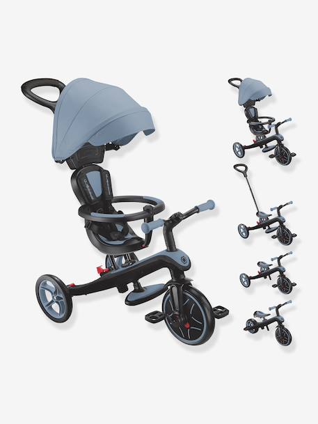 Tricycle évolutif Explorer V3 4 en 2 beige+bleu+rose+vert 11 - vertbaudet enfant 