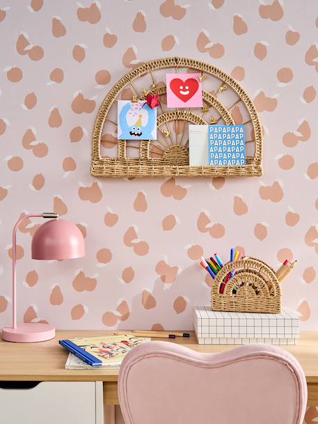 Pêle mêle corde de papier arc en ciel beige 2 - vertbaudet enfant 
