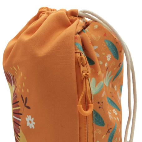 Sac à cordon enfant imperméable pour école piscine et sport Beige+Bleu+Orange+Rose+Vert+Vert menthe 15 - vertbaudet enfant 