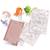 Recharge kidydraw pad 30 cartes à décalquer dès 6 ans Bleu+Jaune+Rose 11 - vertbaudet enfant 