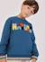 Sweat-shirt garçon molleton imprimé nature Bleu 1 - vertbaudet enfant 