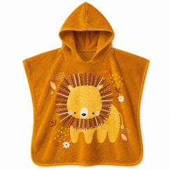 Linge de maison et décoration-Linge de bain bébé-Poncho de bain enfant à capuche en coton animaux