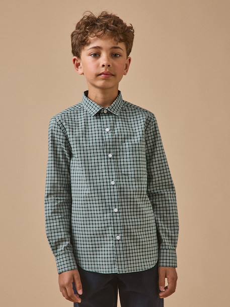 Garçon-Chemise-Chemise à carreaux garçon