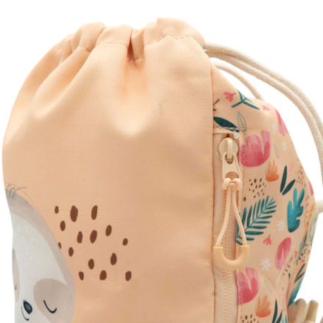 Sac à cordon enfant imperméable pour école piscine et sport Beige+Bleu+Orange+Rose+Vert+Vert menthe 4 - vertbaudet enfant 