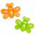 Lot de 2 anneaux de dentition réfrigérants papillon Vert 1 - vertbaudet enfant 