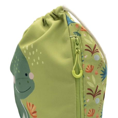 Sac à cordon enfant imperméable pour école piscine et sport Beige+Bleu+Orange+Rose+Vert+Vert menthe 27 - vertbaudet enfant 