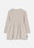 Robe avec fleurs au crochet Beige 2 - vertbaudet enfant 