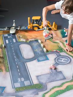 Tapis de jeu enfant avions "Décollage Immédiat" - fabriqué en France  - vertbaudet enfant