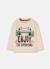 T-shirt garçon maille imprimé aventure Blanc 2 - vertbaudet enfant 