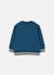 Sweat-shirt garçon molleton imprimé nature Bleu 3 - vertbaudet enfant 