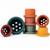 Gobelets empilables en silicone bébé jeu d'éveil et de bain Terracotta 1 - vertbaudet enfant 