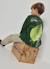 T-shirt garçon en maille imprimé voiture Vert 1 - vertbaudet enfant 