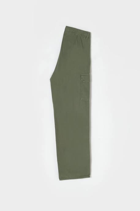 Jeans cargo, longueur 34 Khaki 3 - vertbaudet enfant 