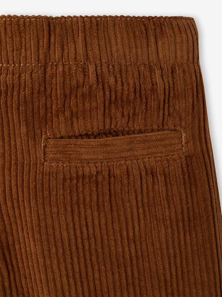 Pantalon large garçon cappuccino+lichen 8 - vertbaudet enfant 