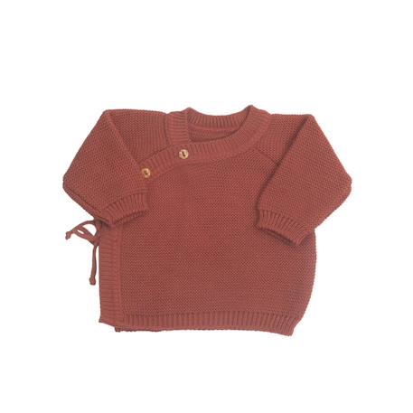 Brassière bébé en maille #a0b5a5+#b27068+#d6bab2+#ffffff 7 - vertbaudet enfant 
