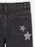 Jean large fille denim noir 4 - vertbaudet enfant 