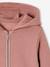 Sweat zippe fille à capuche marine+vieux rose 7 - vertbaudet enfant 