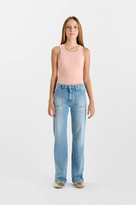 Jeans  flare pour Enfant Blue 2 - vertbaudet enfant 
