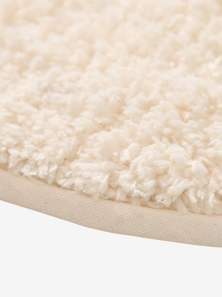 Tapis enfant doux forme nuage écru+rose poudré+vert sauge 2 - vertbaudet enfant 