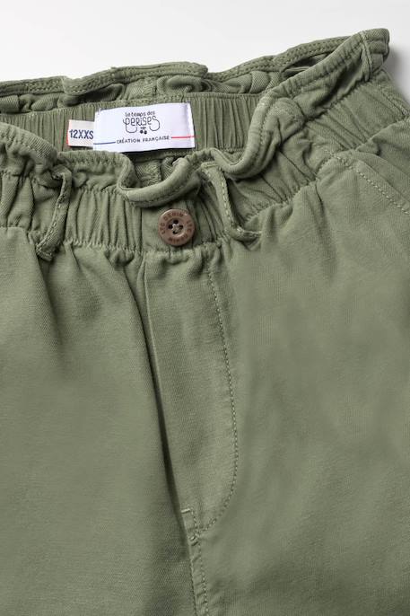 Jeans cargo, longueur 34 Khaki 4 - vertbaudet enfant 