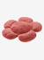Coussin de sol fausse fourrure fleur rose poudré 4 - vertbaudet enfant 