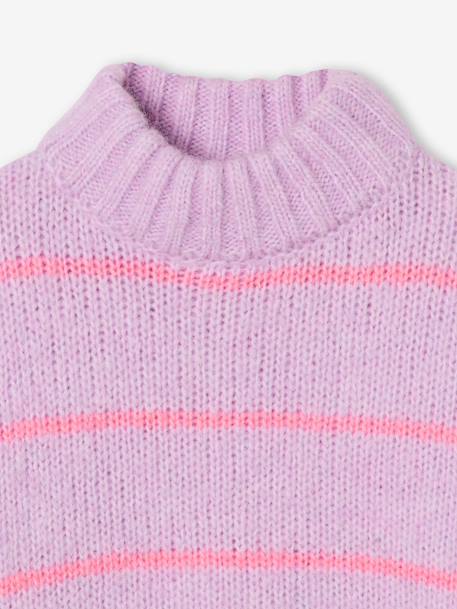 Pull loose fille violet 6 - vertbaudet enfant 