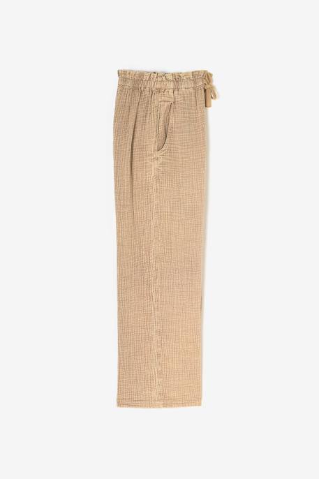 Pantalon loose, large kigi Wild beige 3 - vertbaudet enfant 