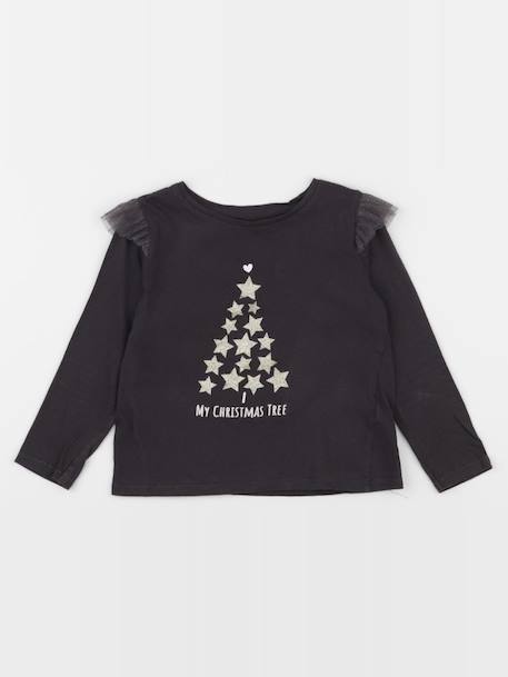 Tee-shirt - 3 ans Taupe, or 1 - vertbaudet enfant 