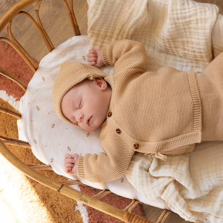Ensemble 3 pièces pour bébé #caab8a+#e0cda9 2 - vertbaudet enfant 