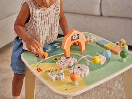 Table d’activité en bois farmer’s funday Farmers funday 1 - vertbaudet enfant 