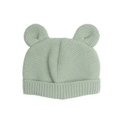 -Bonnet en maille avec des petites oreilles