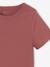 Lot de 2 T-shirts courts fille encre+vieux rose 10 - vertbaudet enfant 