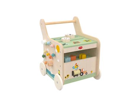 Chariot en bois pour pousser et jouer farmer’s funday Farmers funday 2 - vertbaudet enfant 