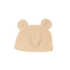 -Bonnet en maille avec des petites oreilles