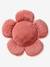 Coussin de sol fausse fourrure fleur rose poudré 3 - vertbaudet enfant 