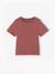 Lot de 2 T-shirts courts fille encre+vieux rose 7 - vertbaudet enfant 