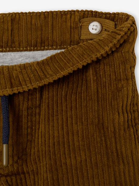Pantalon large garçon cappuccino+lichen 14 - vertbaudet enfant 