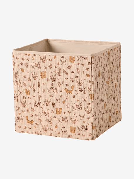 Lot de 3 bacs en gaze de coton beige 1 - vertbaudet enfant 