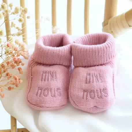 Chaussons naissance - mini nous #d6bab2 3 - vertbaudet enfant 